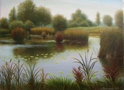 Rosko Тишина. 2010 год. Масло, холст, размер 45х35.