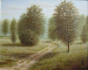 Rosko Лесная дорожка. 2007 год. Масло, холст, размер 50х40.