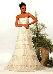 шикарное свадебное платье из америки