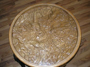 Стол журнальный резной