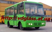 Автостекло триплекс,  лобовое стекло для автобусов ХАЗ (Анто-рус)
