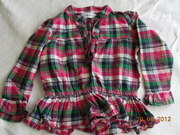 Рубашка к клеточку,  фирма Early days. Возраст 1-3 года