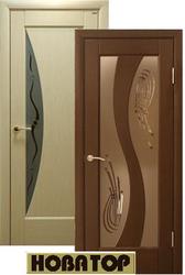 Двери деревяные шпонированые