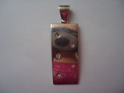 кулон серебро б.у