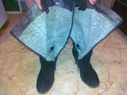 Продаю зимние замшевые сапожки