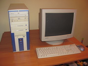 Продам б/у компьютер, монитор, клавиатура, мышка