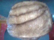 норковая шапка бу в очень хорошем состоянии