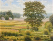 картина Окраина села Нехворощ