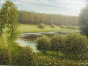 картина Река Гуйва