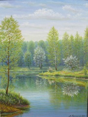 картина Весенняя пора