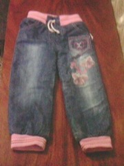 тёплые джинсы