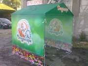 Продам рекламные палатки и торговые палатки с полноцветным нанесением