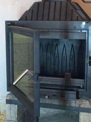 Продам каминную топку, б/у 2 месяца, состояние идеальное.