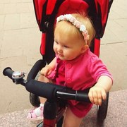 Детский Трехкoлеcный Велoсипeд на надувных колесах