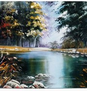 Художник Принимаю заказы на роспись стен, потолков, а также картинс